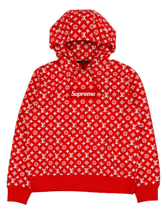 Supreme x Louis Vuitton Box Logo Hoodie