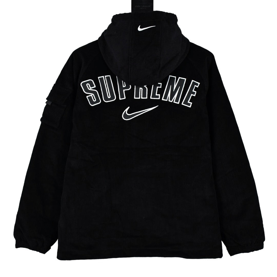 SUPREME NIKE ARC CORDUROY HOODED JACKET